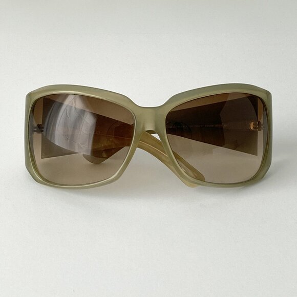 Genuine Gucci 1990s Oversized Logo Sunglasses with Original Patent Leather Case main image 11